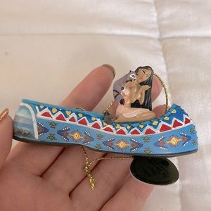 Disney “ Pocahontas“ shoe slipper ornament